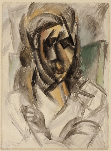 Picasso Bust of a Woman, late 1909