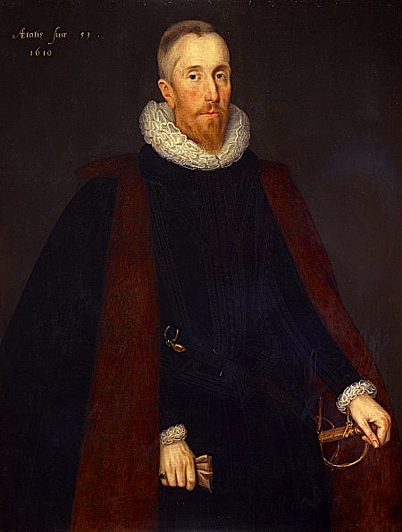 Marcus Gheeraerts the Younger, Alexander Seton 1st Earl of Dunfermline, 1606.