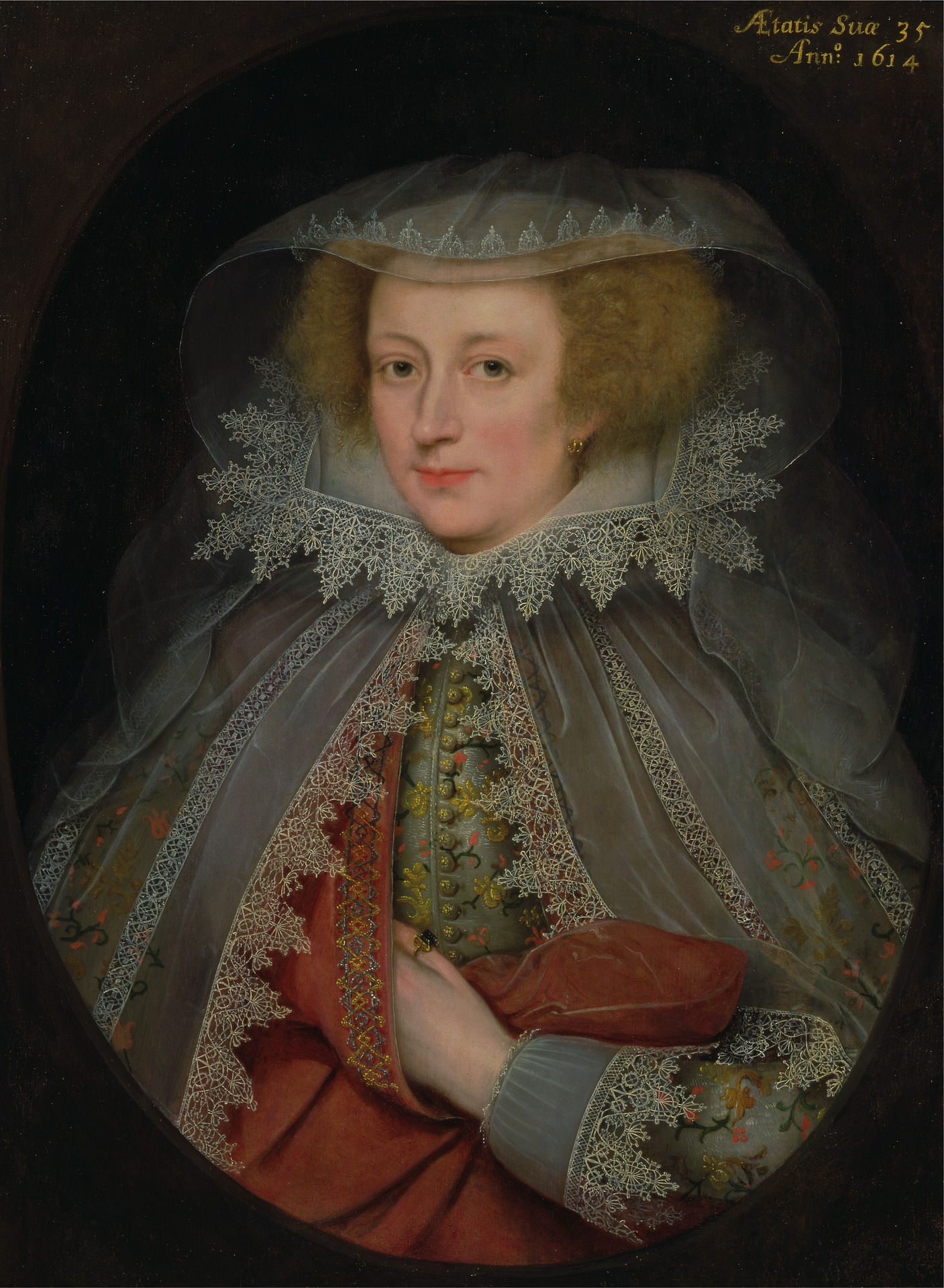 Gheeraerts the Younger, Catherine Killigrew Lady Jermyn, 1614.