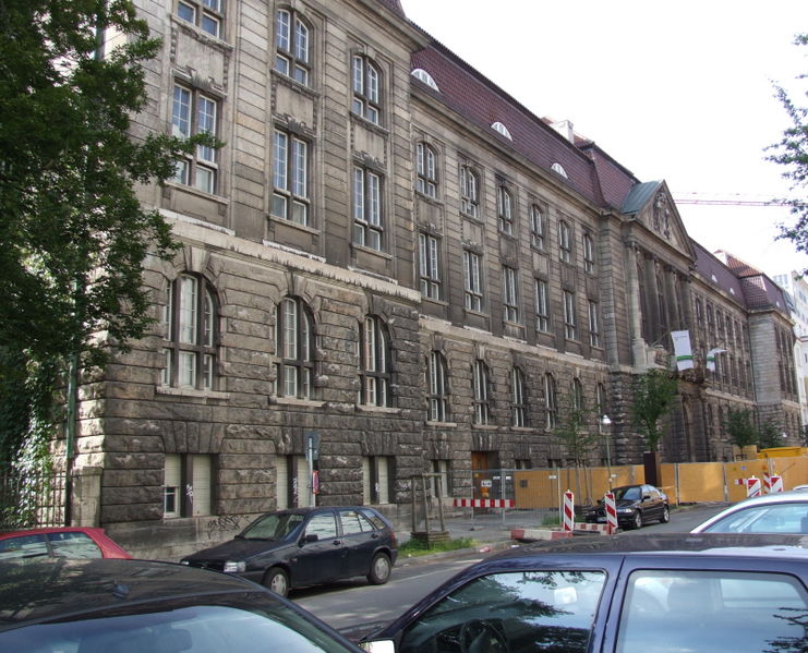 Facade of Reichskriegsgericht, Berlin.